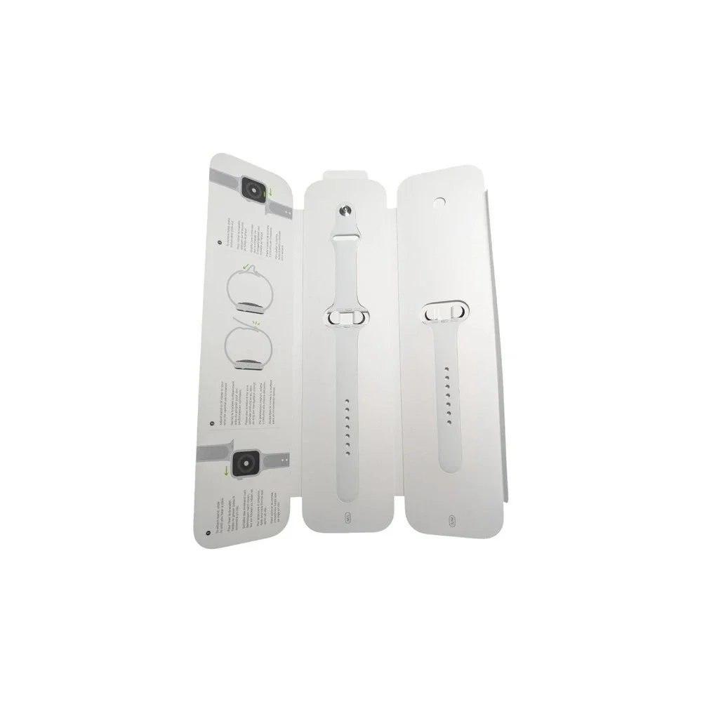 44-O Apple Watch 44mm Sport Band - White (Demo) ⬇️